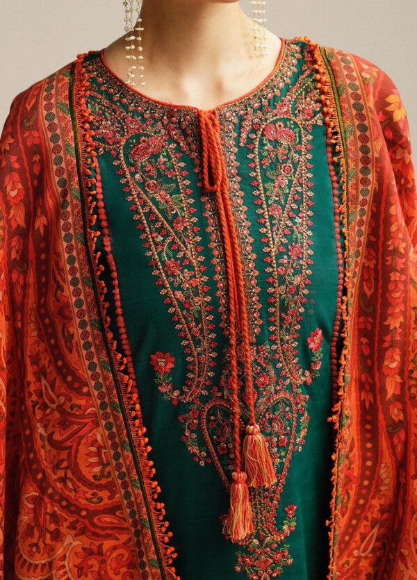 Hussain Rehar-3pc Casual Winter Collection