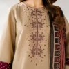 Jazmin-Dhanak Embroidered 3pc with Pashmina Shawl