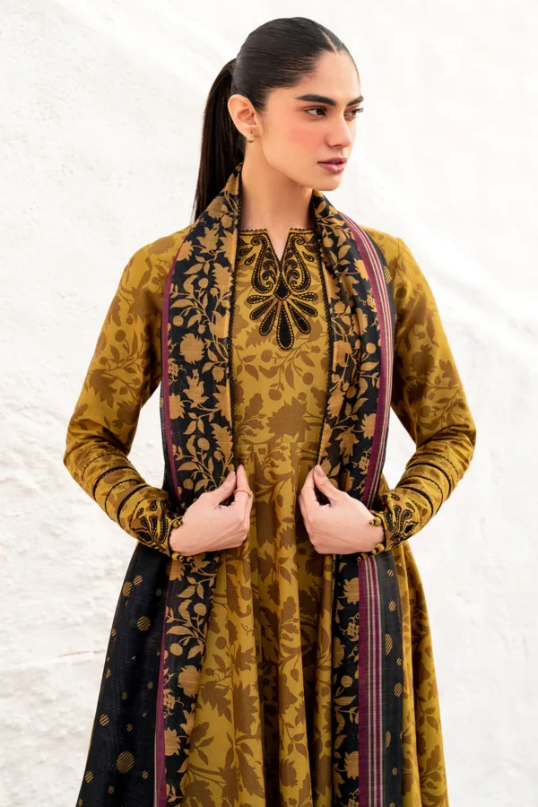Jazmin-Linen All Over Printed 3pc