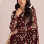 Jazmin-Luxury Chiffon Embroidered Saree