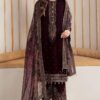 Jazmine-Velvet Embroidered Party Wear 3pc