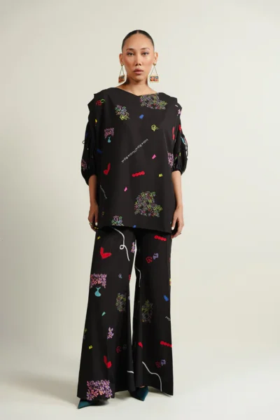 LULUSAR-Shamoz Silk Digital Printed 2pc