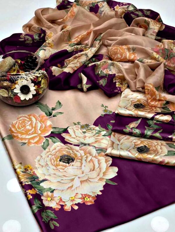 Shamooz Silk Digital Printed 3pc Collection