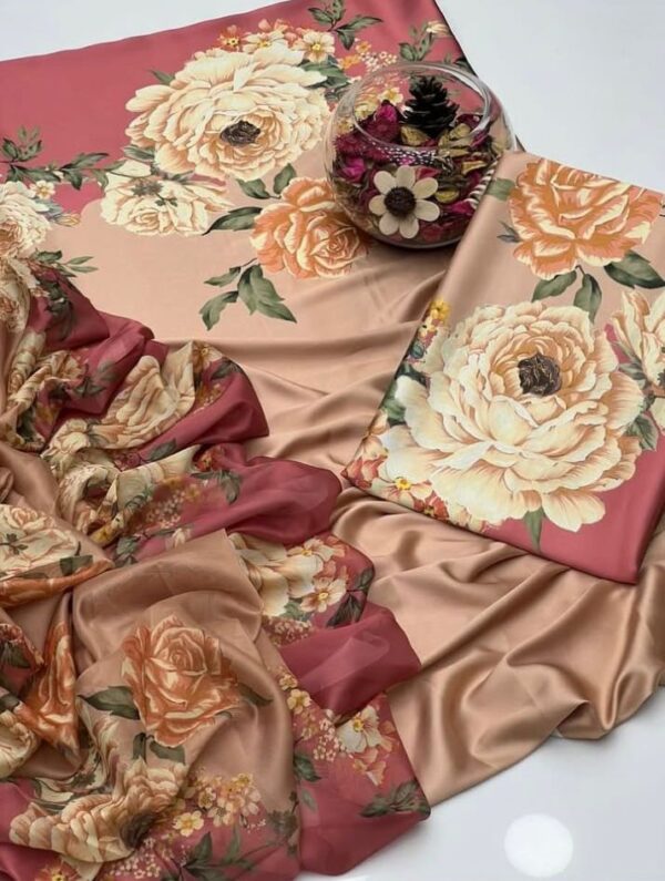 Shamooz Silk Digital Printed 3pc Collection