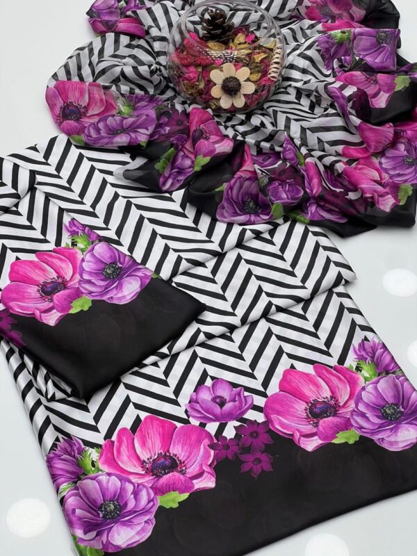 Lulusar Shamooz Silk Digital Printed 3pc
