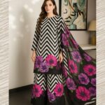 Lulusar Shamooz Silk Digital Printed 3pc