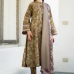 Luxury Unstitch 3pc khaddar suit