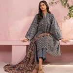 Sapphire-Khaddar Digital Printed 3pc-2