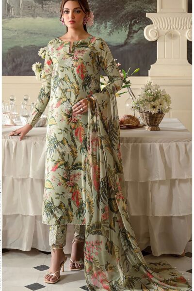 Sapphire-Khaddar Digital Printed 3pc-6