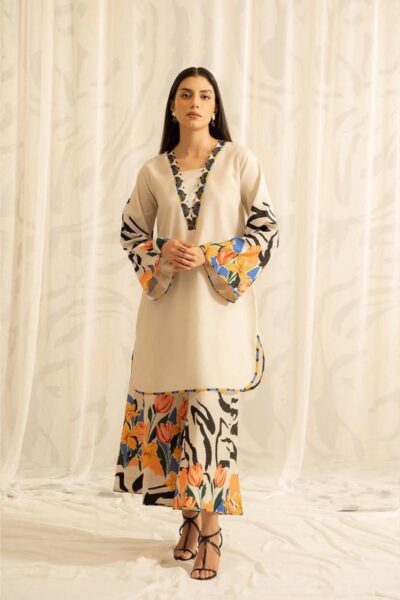 Elegant Shamooz Silk Digital Printed 3pc