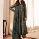 Zarif-Linen Printed All Over 3pc