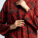 edenrobe-3pc Printed Linen