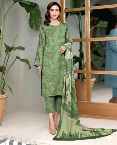 Digital Printed Karandi with Wool Shawl (037)