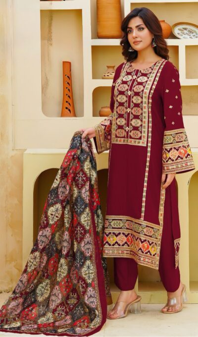 Aneelas-Dhanak 3pc with sequence work (0002)