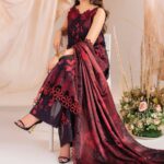 Asifa & Nabeel-Karandi Printed 3pc with Patches