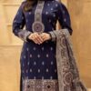 Bareeze-Dhanak Embroidered 3pc with With Embroidered Shawl
