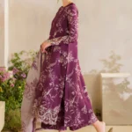 Baroque-Digital Printed Khaddar with Embroidered Patches
