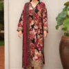 Baroque- Khadar Printed with Embroidery Patches 3pc