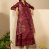 Digital Print Dhanak Airjet 3pc with Patches Collection
