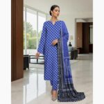 Digital Printed Karandi with Wool Shawl (025)