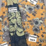 Digital Printed Karandi with Wool Shawl (024)