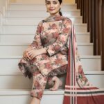 Digital Printed Karandi with Wool Shawl (027)