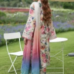 Digital Printed Khaddar with Embroidered Patches