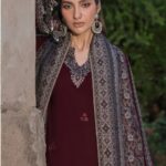 Dhanak with Pashmina wool Shawl 3Pc