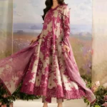 Iznik-Embroidered Khaddar 3pc with Patches