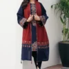 Jazmin-Embroidered Dhanak 3pc-Winter Collection