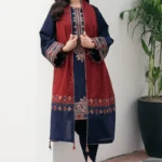 Jazmin-Embroidered Dhanak 3pc-Winter Collection