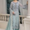 Maria B-Chiffon Embroidered Partywear 3pc
