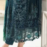 Maria B-Embroidered Emerald Chiffon Partywear 3pc