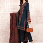 Maria B- Luxury Dhanak with Pashmina wool Shawl