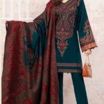 Maria B- Luxury Dhanak with Pashmina wool Shawl