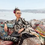 Maria B Mprint Black and white Khaddar Embroidered Dress
