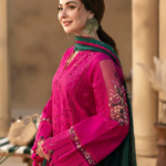 Saira Rizwan-Full Heavy Embroiered Dhanak 3pc