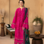 Saira Rizwan-Full Heavy Embroiered Dhanak 3pc