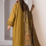 Sobia Nazeer-Dhanak Embroidered 3pc with wool shawl