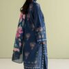 ZaraShahjahan-Dhanak Blue Embroidered 3pc