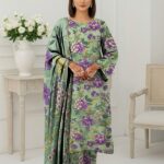 Digital Printed Karandi with Wool Shawl (031)