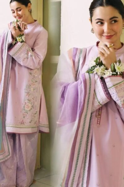 Coco By Zara Shahjan- Embroidered 3pc