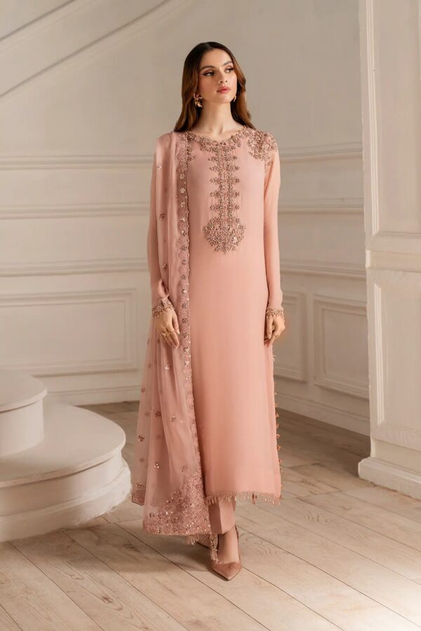 Al Nisa Embroidery Chiffon 3-Piece Suit