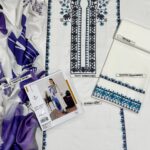 Urge-beautifull embroidered Dhanak 3pc