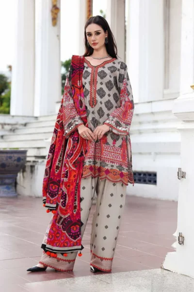 Airjet Khaddar Digital Printed 3pc