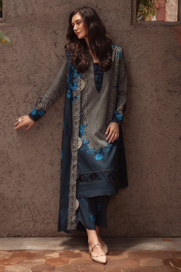 Digital Pinted Khaddar 3pc Suit
