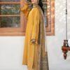Izel-Dhanak Embroidered 3pc with Digital Printed Shawl