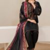 Jazmin-Heavy Embroidered Dhanak 3pc