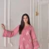 Tawakal-Dhanak Embroidery Pink 3pc Dress