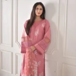 Tawakal-Dhanak Embroidery Pink 3pc Dress